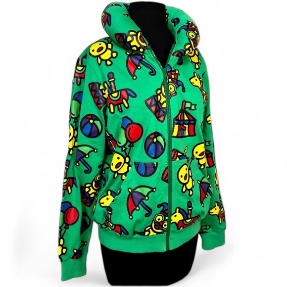 ⭐️ Rare SUGARMAN Circus Carnival print Streetwear jacket Hong Kong Size 2 - Picture 4 of 16